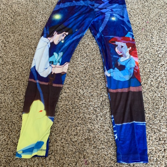 Hot Topic Pants & Jumpsuits Little Mermaid Leggings Poshmark